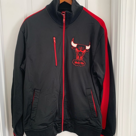 Mitchell & Ness Other - Mitchell and Ness Chicago Bulls Retro Jacket